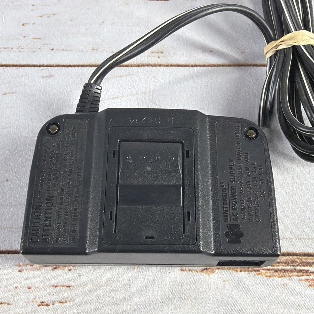 Nintendo 64 OEM Power Supply AC Adapter NUS-002 Tested Working - Picture 3 of 6